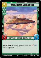Acclamator Assault Ship - Foil