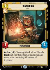 Babu Frik - Heyyy! - Foil