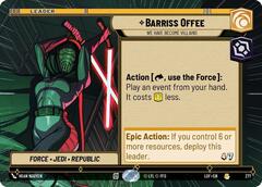 Barriss Offee - We Have Become Villains - Hyperspace