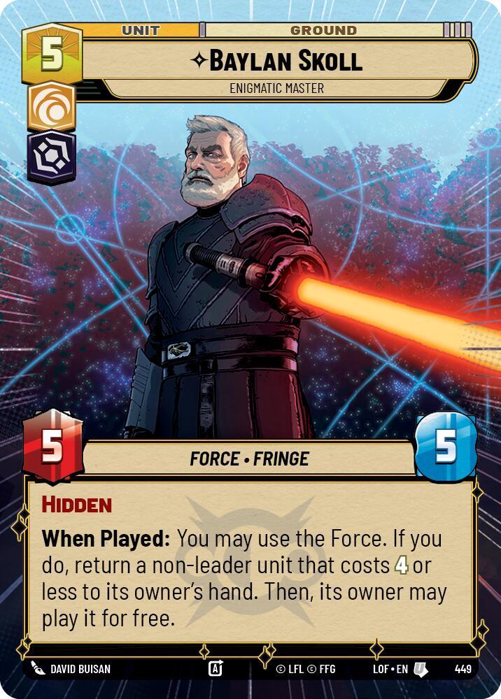 Baylan Skoll - Enigmatic Master - Hyperspace