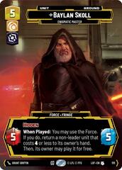 Baylan Skoll - Enigmatic Master - Prestige Foil