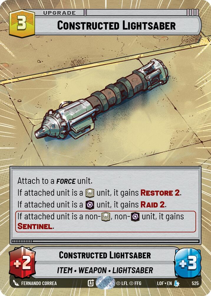 Constructed Lightsaber - Hyperspace