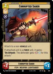 Corrupted Saber - Foil