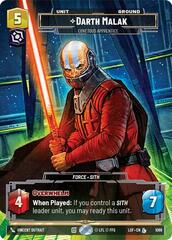Darth Malak - Covetous Apprentice - Prestige