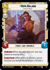 Depa Billaba - A Higher Purpose - Foil