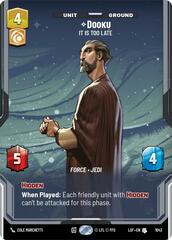 Dooku - It Is Too Late - Prestige