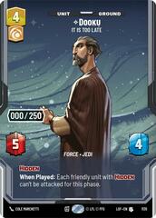 Dooku - It Is Too Late - Serialized