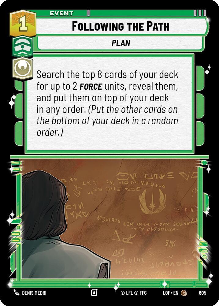 Following the Path - Foil
