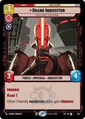 Grand Inquisitor - You're Right to Be Afraid - Foil