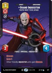 Grand Inquisitor - You're Right to Be Afraid - Prestige Foil
