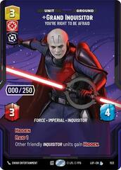Grand Inquisitor - You're Right to Be Afraid - Serialized