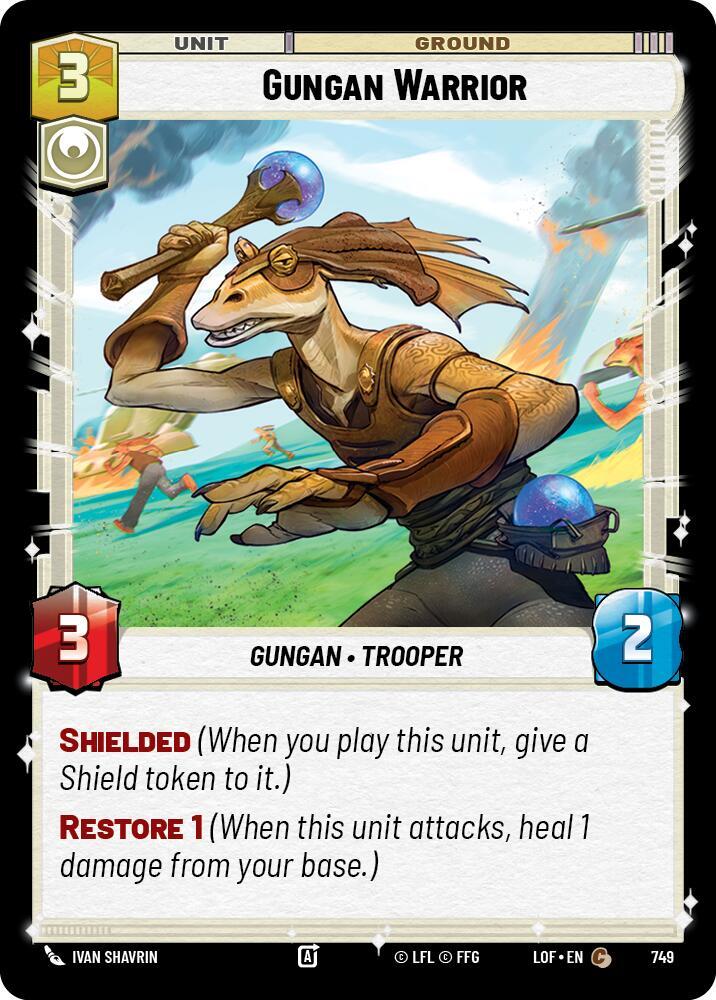 Gungan Warrior - Foil