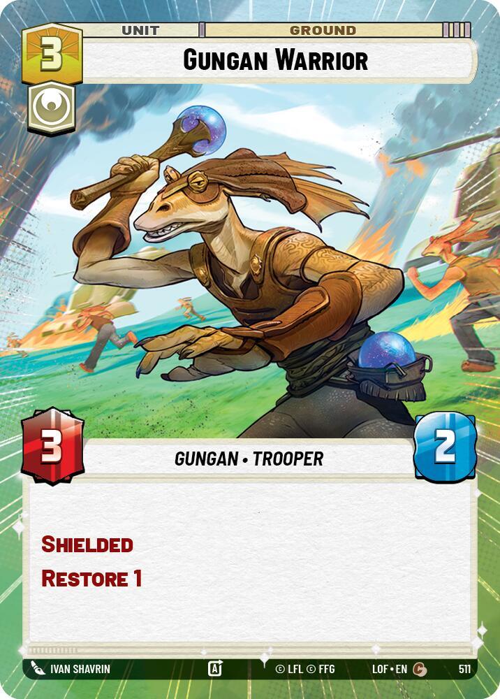 Gungan Warrior - Hyperspace