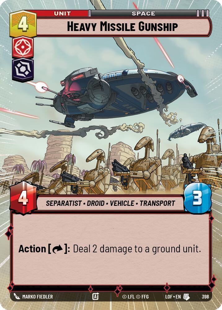 Heavy Missile Gunship - Hyperspace