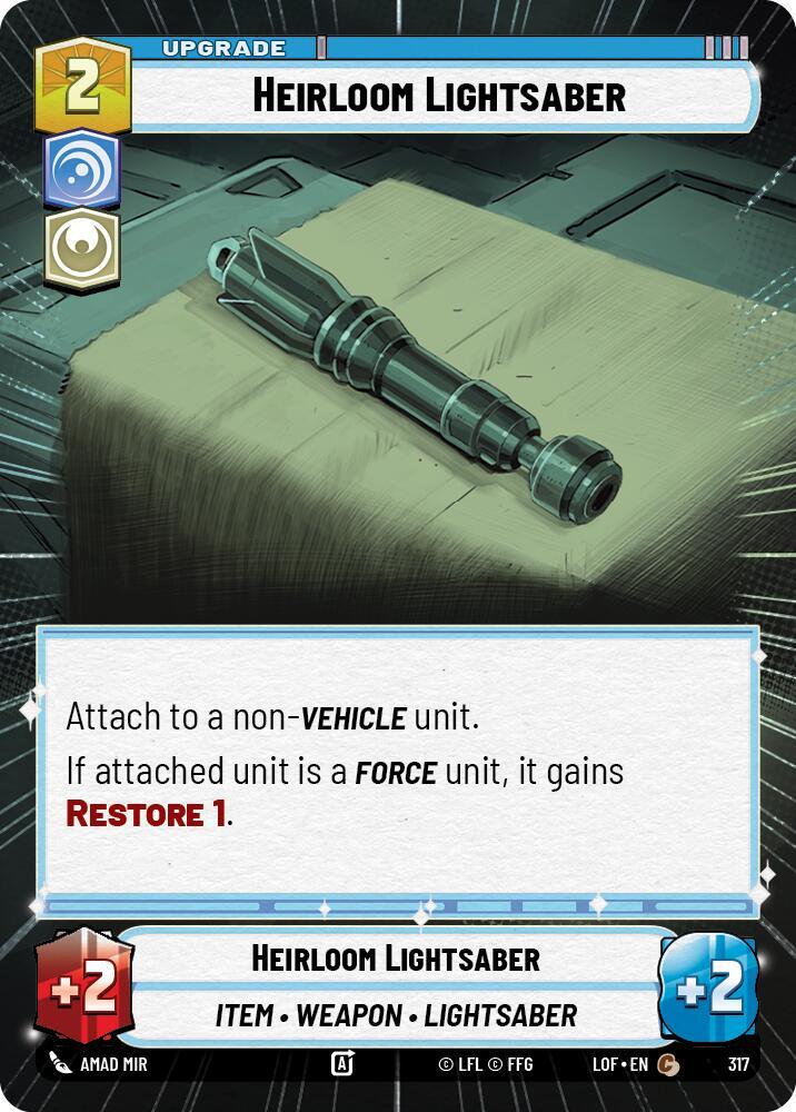 Heirloom Lightsaber - Hyperspace