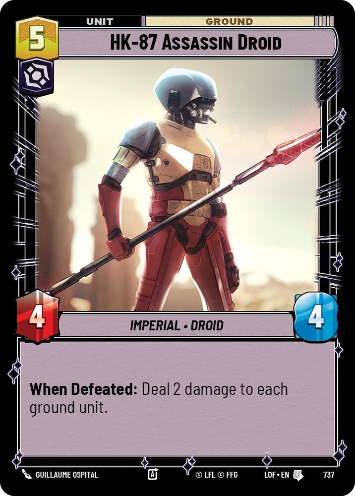 HK-87 Assassin Droid - Foil