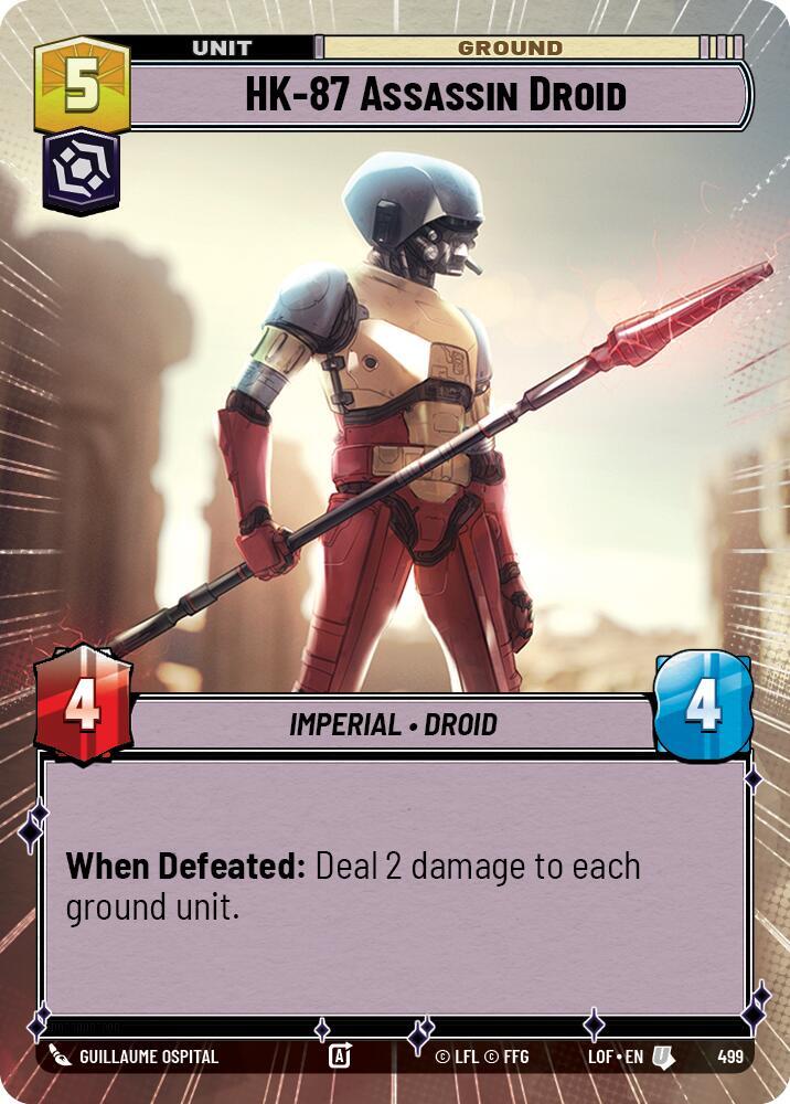 HK-87 Assassin Droid - Hyperspace