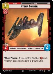 Hyena Bomber - Foil