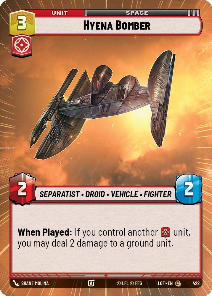 Hyena Bomber - Hyperspace