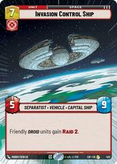 Invasion Control Ship - Hyperspace