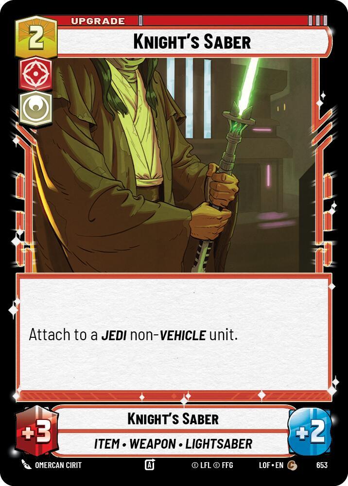 Knights Saber - Foil