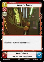 Knight's Saber - Foil