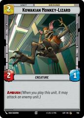 Kowakian Monkey-Lizard - Foil