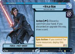 Kylo Ren - We're Not Done Yet - Hyperspace