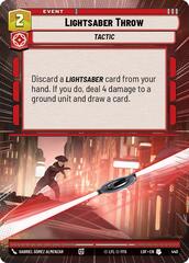Lightsaber Throw - Hyperspace