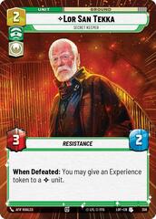 Lor San Tekka - Secret Keeper - Hyperspace