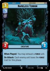 Nameless Terror - Foil