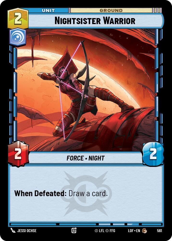 Nightsister Warrior - Foil
