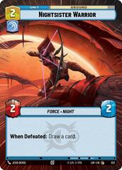 Nightsister Warrior - Hyperspace