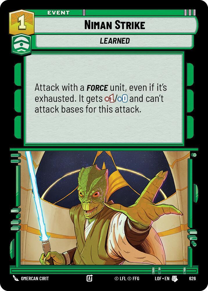 Niman Strike - Foil