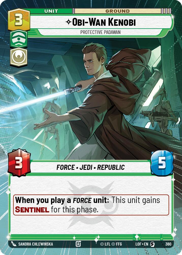 Obi-Wan Kenobi - Protective Padawan - Hyperspace