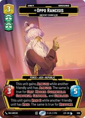 Oppo Rancisis - Ancient Councilor - Prestige Foil