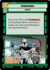 Overpower - Foil