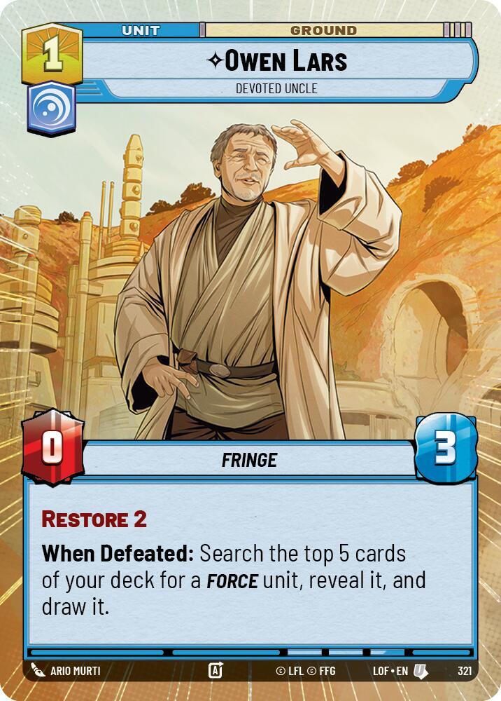 Owen Lars - Devoted Uncle - Hyperspace