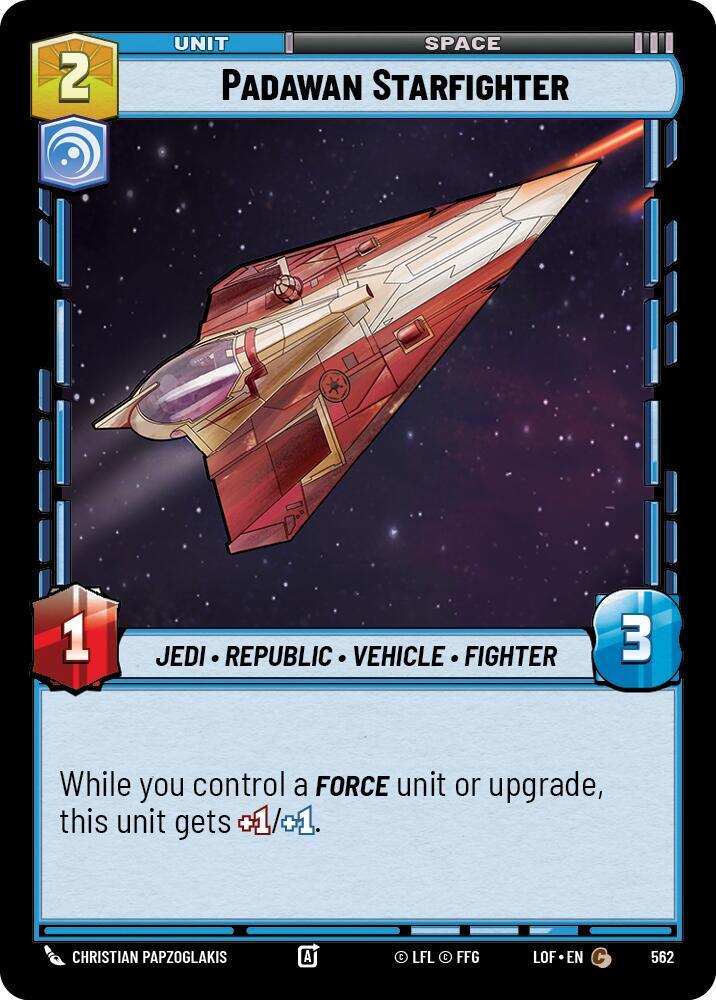 Padawan Starfighter - Foil