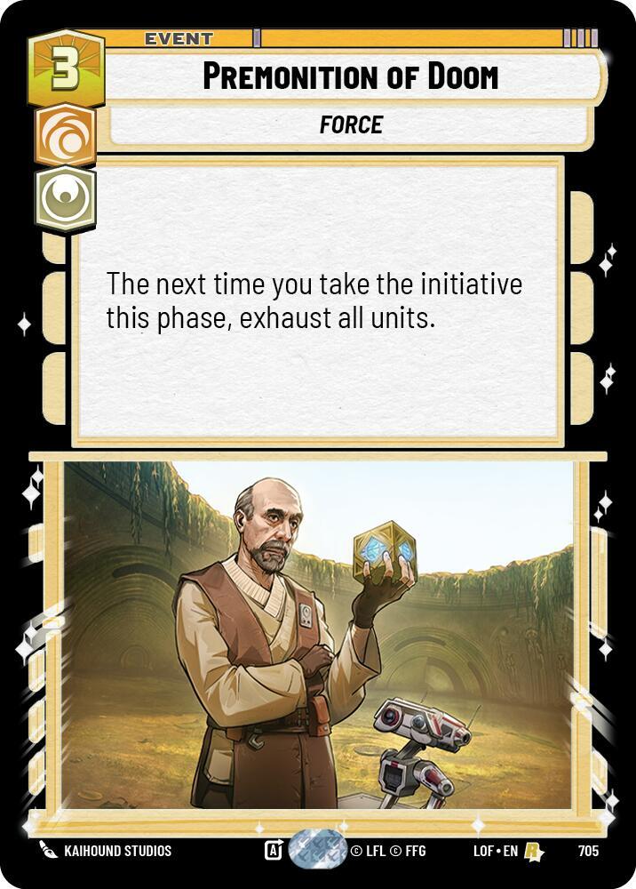 Premonition of Doom - Foil