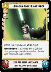 Qui-Gon Jinn's Lightsaber - Foil