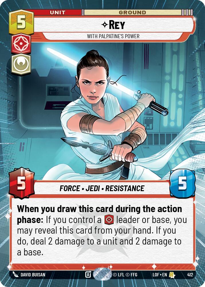 Rey - With Palpatines Power - Hyperspace