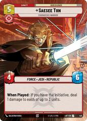 Saesee Tiin - Courageous Warrior - Hyperspace