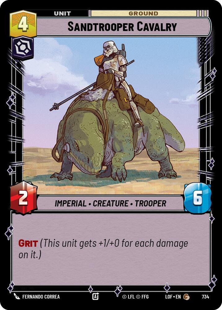 Sandtrooper Cavalry - Foil