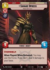 Savage Opress - Imbued With Hate - Hyperspace