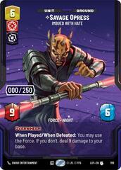 Savage Opress - Imbued With Hate - Serialized