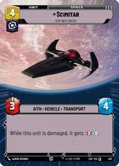 Scimitar - Sith Infiltrator - Hyperspace