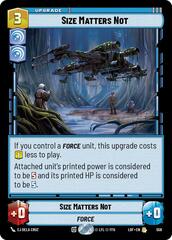 Size Matters Not - Foil