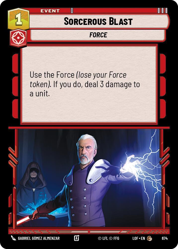 Sorcerous Blast - Foil