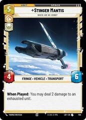 Stinger Mantis - Where Are We Going? - Foil